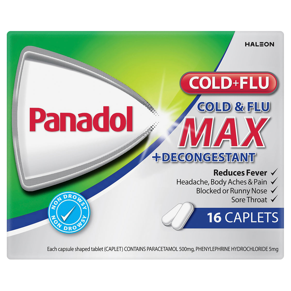 PANADOL Cold&Flu Max Decon Caps 16s