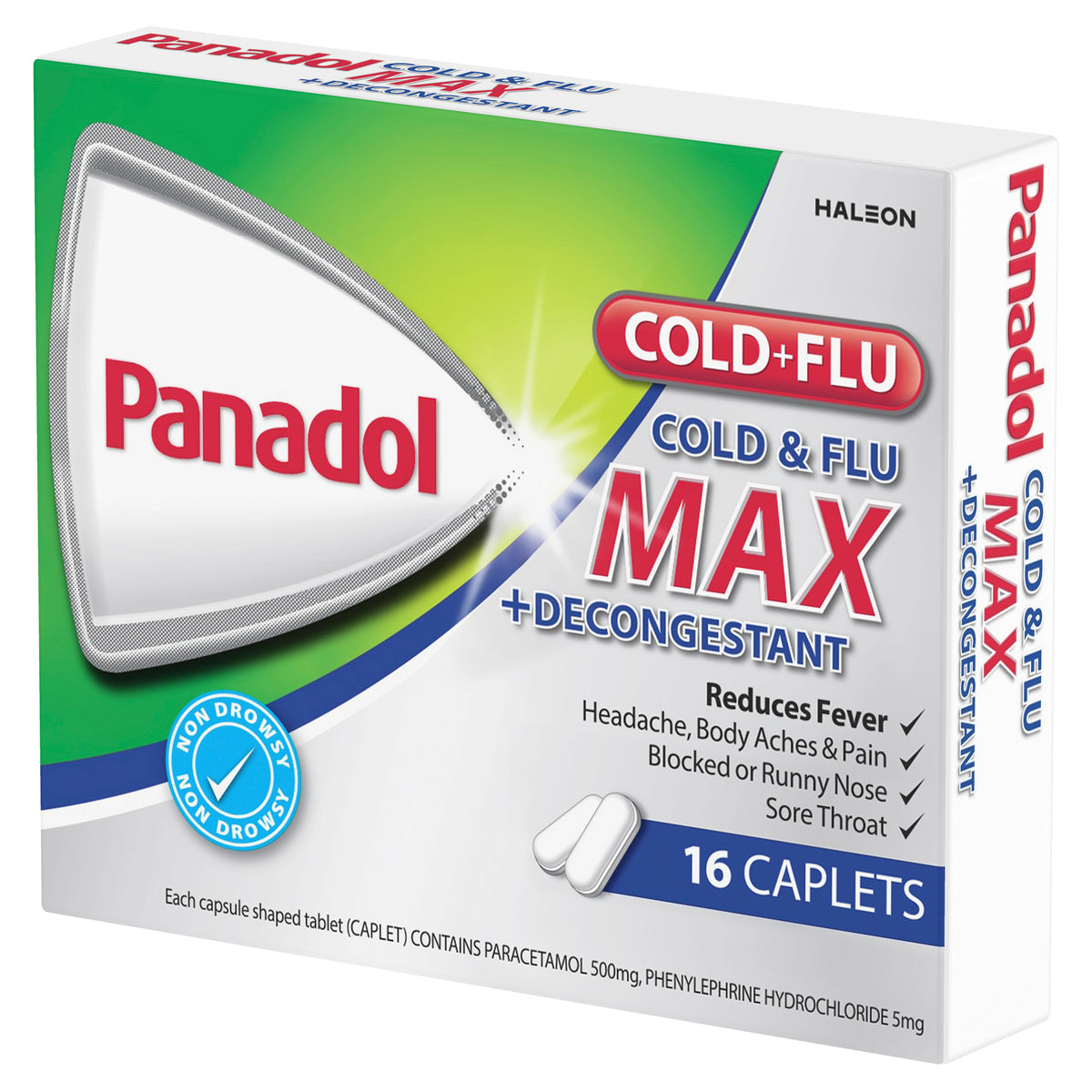 PANADOL Cold&Flu Max Decon Caps 16s