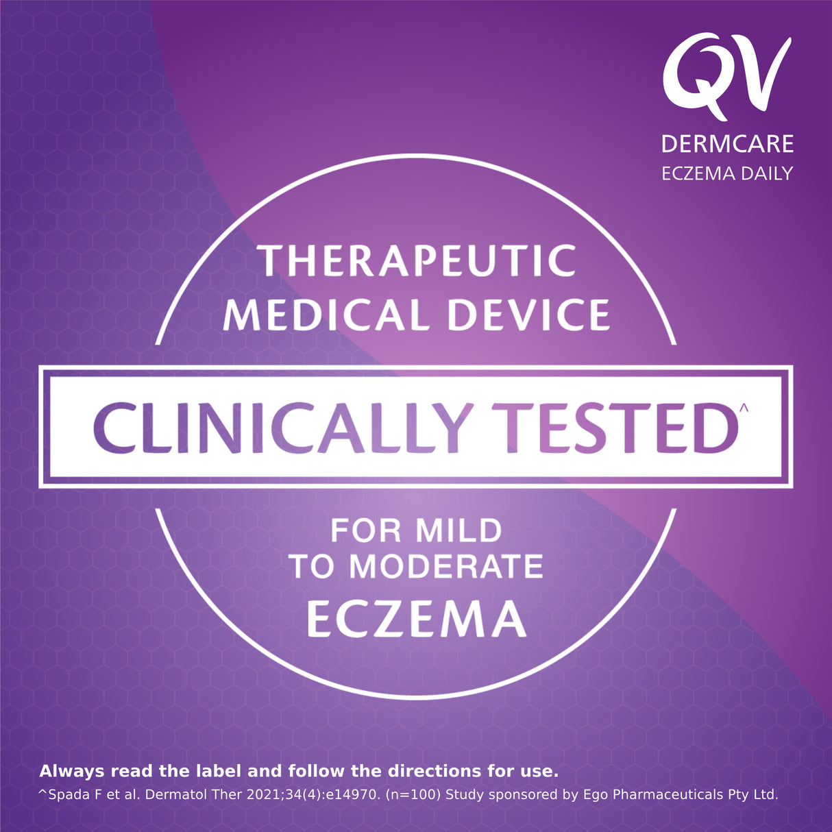 Ego QV Dermcare Eczema Daily Cream 350ml