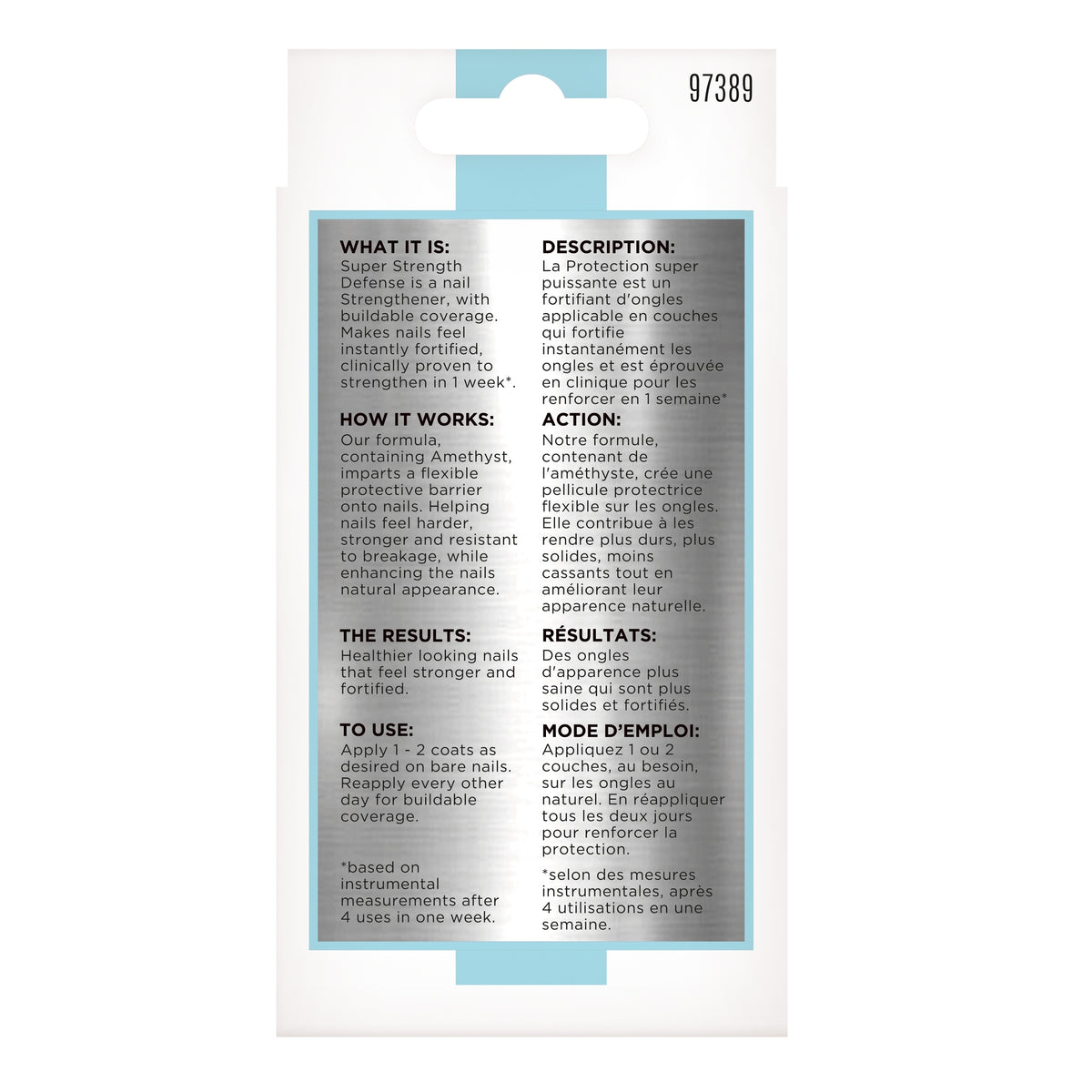 Sally Hansen Repair + Rescue Super Strength Defense 13.3mL