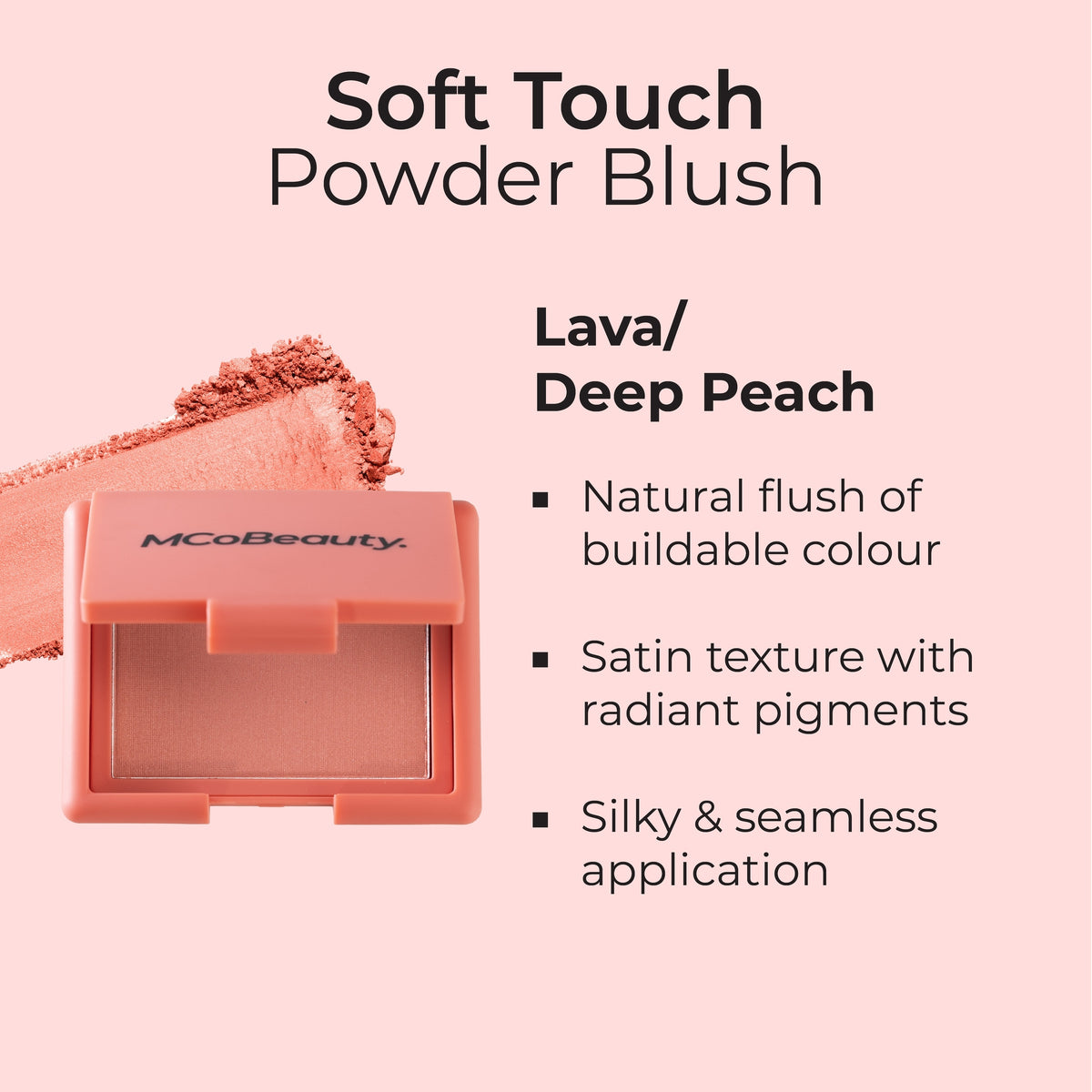 MCo MCH709 Pwd Blush Lava/Deep Peach