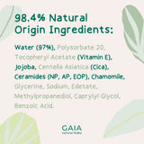 GAIA Natural Baby Water + Ceramides Biodegradable Wipes 280pk