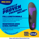 Scholl In Balance Pain Relief Plantar Fasciitis Orthotics - Large
