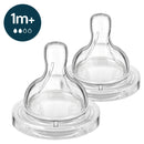 Philips Avent Anti-colic Teats 1m+ Slow Flow 2pk