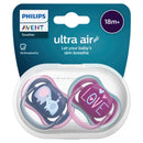 Philips Avent Soother Ultra Air Deco 18m 2pk