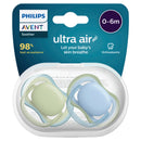 Philips Avent Soother Ultra Air Plain 0-6m 2pk
