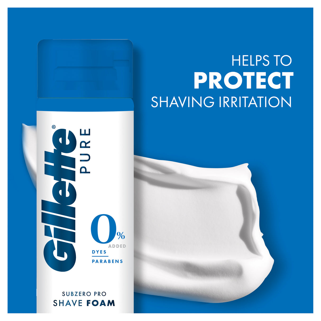 GILLETTE Pro Shaving Foam Icy Cool 245g