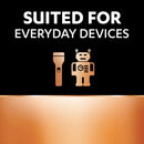 Duracell Coppertop AAA Alkaline Batteries 4 pack