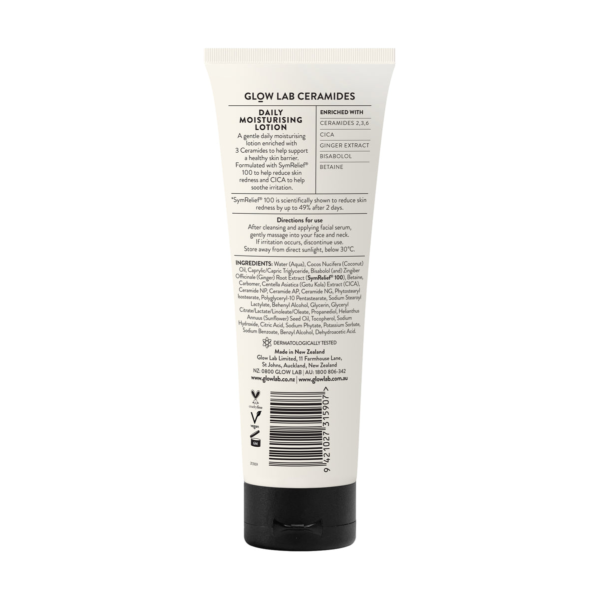 GLOW LAB Ceramides Daily Moisturiser 100ml