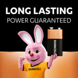 Duracell Coppertop 9V Alkaline Batteries 2 pack