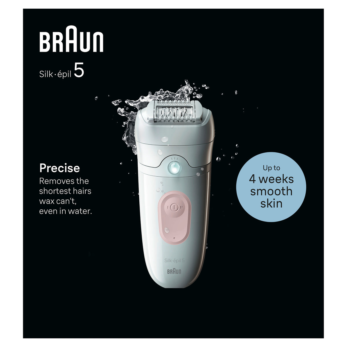 BRAUN Silk-Epil 5 W&D SE5-000 Pink