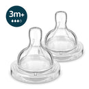 Philips Avent Anti-colic Teats 3m+ Medium Flow 2pk