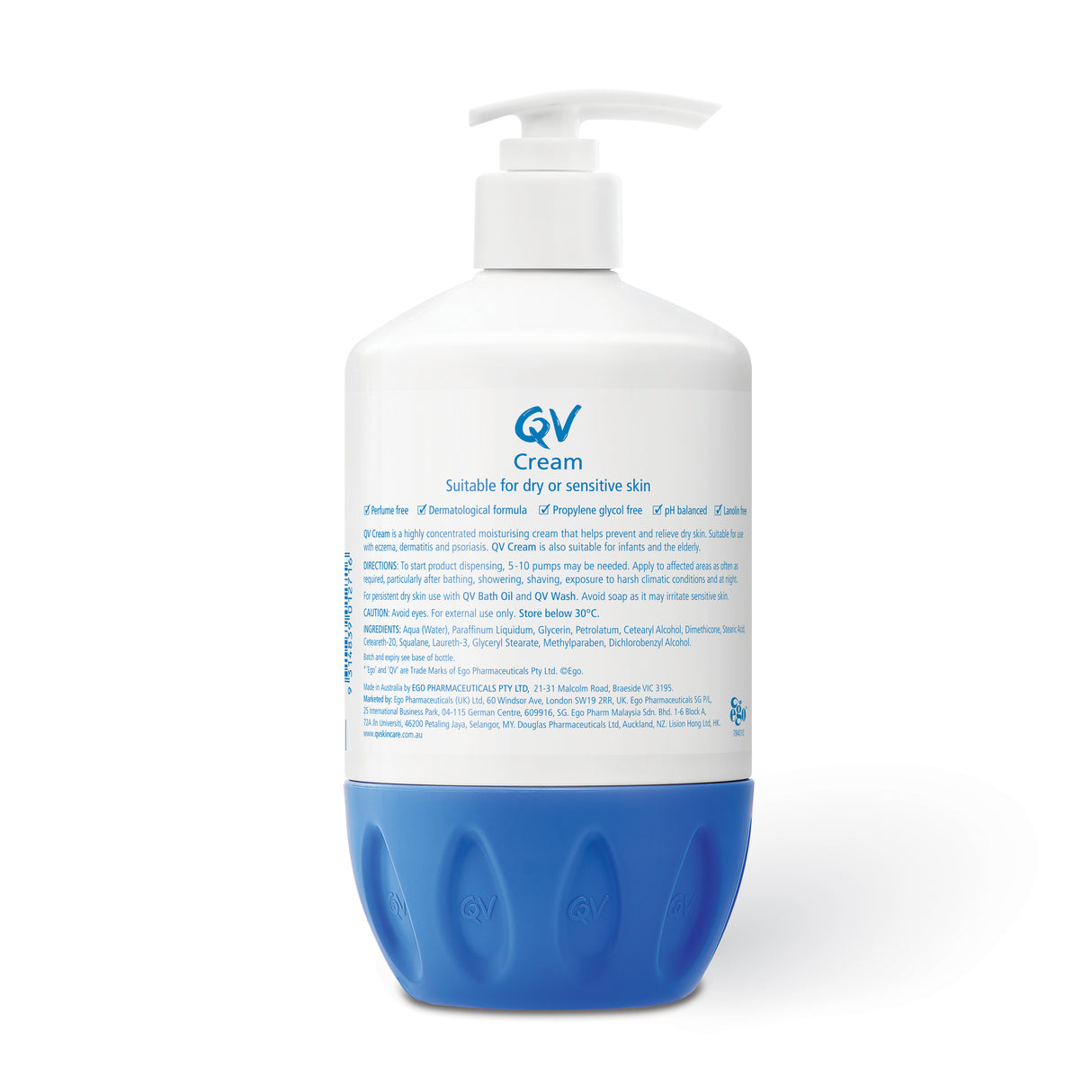 Ego QV Cream Pump 500g