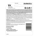 Duracell Coppertop 9V Alkaline Batteries 2 pack
