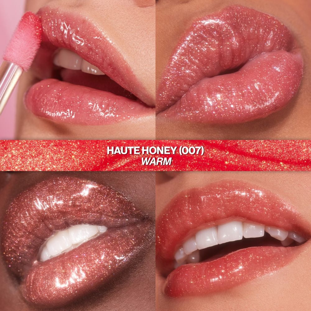 Revlon Super Lustrous Glimmer Gloss Haute Hny