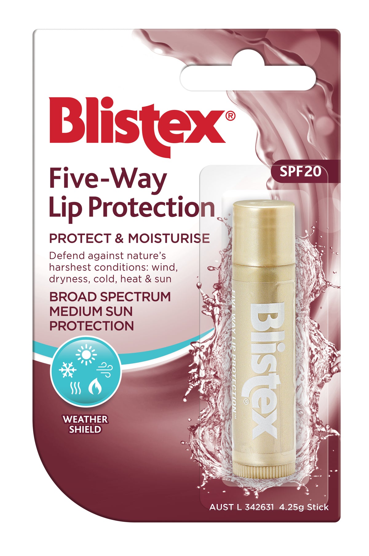 Blistex 5-Way Lip Protection SPF20 4.25g