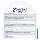 Zovirax Duo Cold Sore Cream 2g ( Pharmacist consult required )