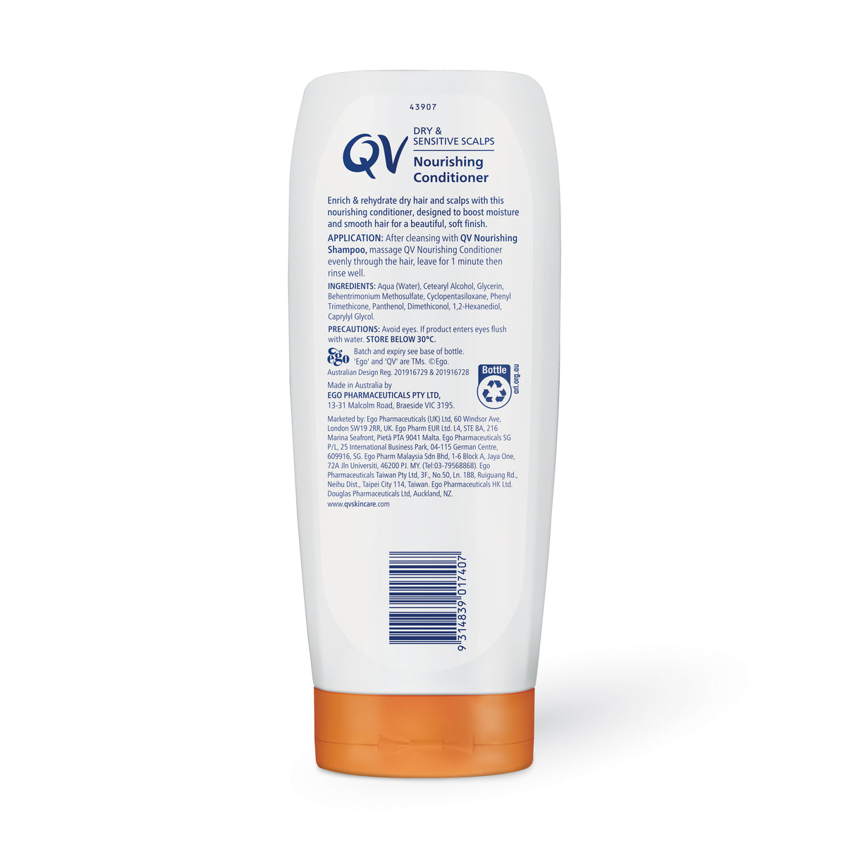EGO QV Hair Nourishing Conditioner 500g
