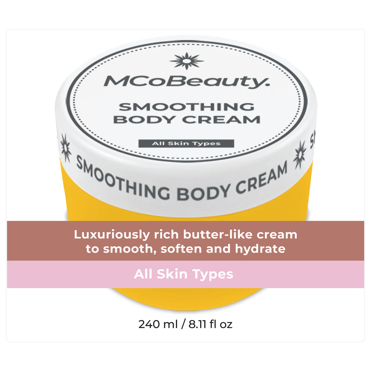 MCoBeauty Smoothing Body Cream