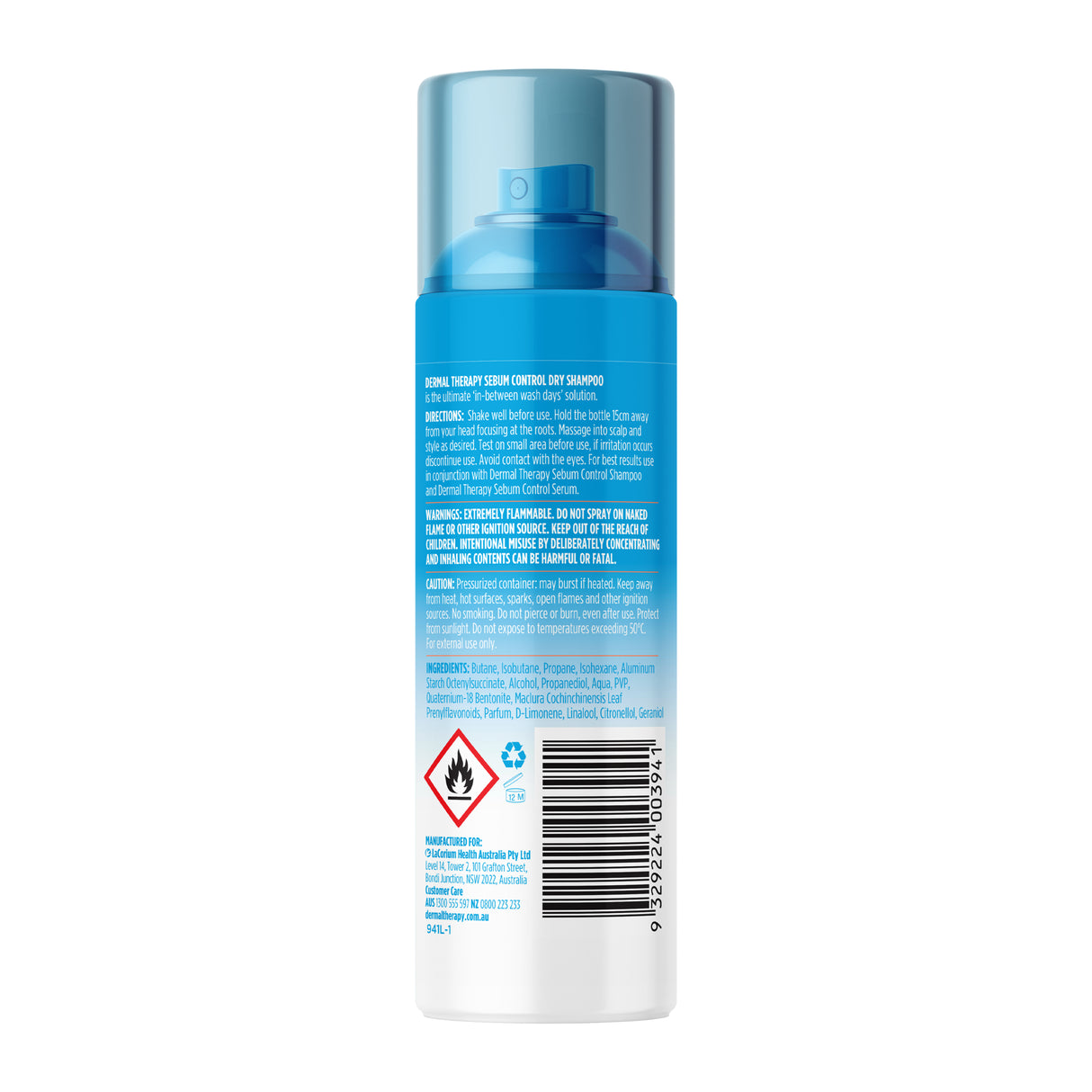 DERMAL THERAPY Sebum Control Dry Shampoo 30g