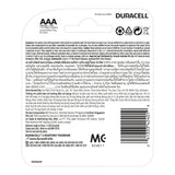 Duracell Coppertop AAA Alkaline Batteries 4 pack