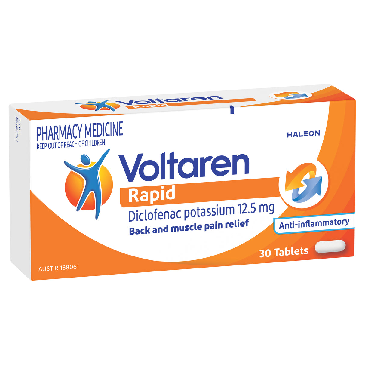 Voltaren Rapid 12.5 mg 30 Tablets