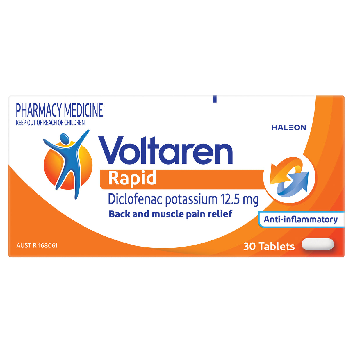 Voltaren Rapid 12.5 mg 30 Tablets