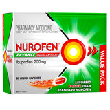Nurofen Zavance Liquid Ibuprofen 200 mg 80 Capsules