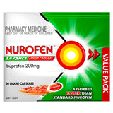 Nurofen Zavance Liquid Ibuprofen 200 mg 80 Capsules