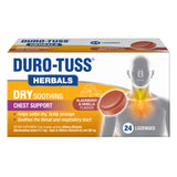 Duro-Tuss Herbals Dry Soothing Chest Support Lozenges 24s