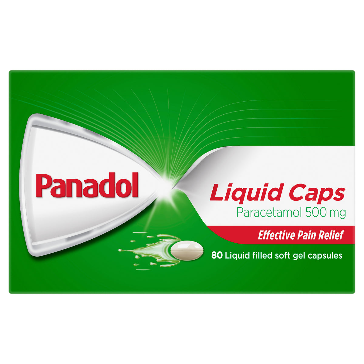 PANADOL Liquid Capsules 80s