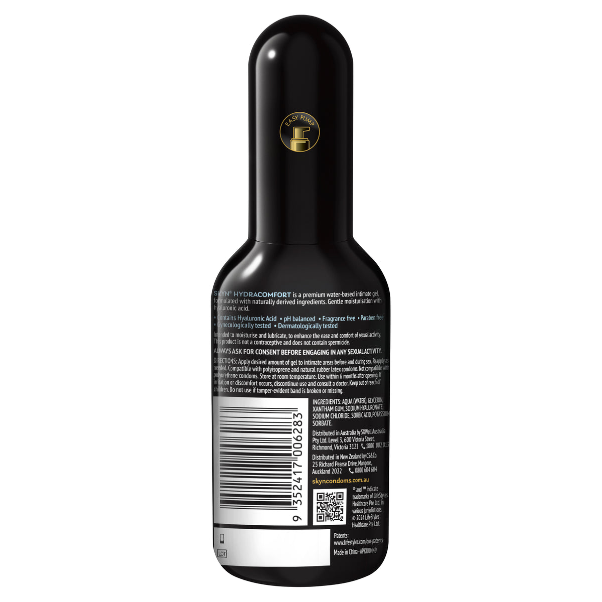 SKYN HydrAcomfort Intimate Gel 80ml