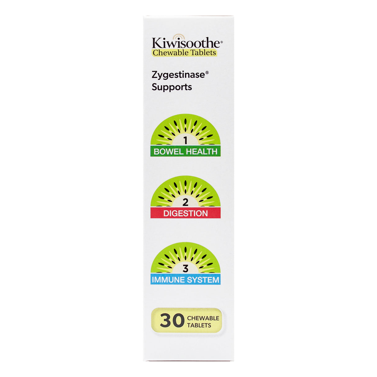 Kiwisoothe® High Strength 30 Chewable Tablets