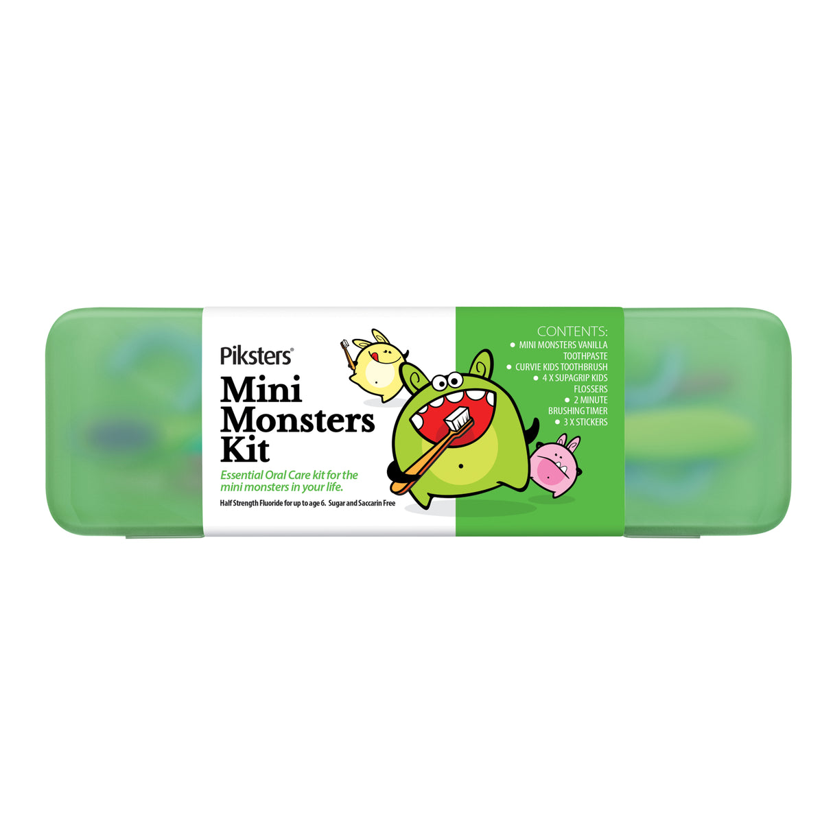 PIKSTERS Mini Monsters Oral Care Kit
