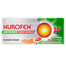 Nurofen Zavance Fast Pain Relief Liquid Capsules 200mg Ibuprofen 20 pack