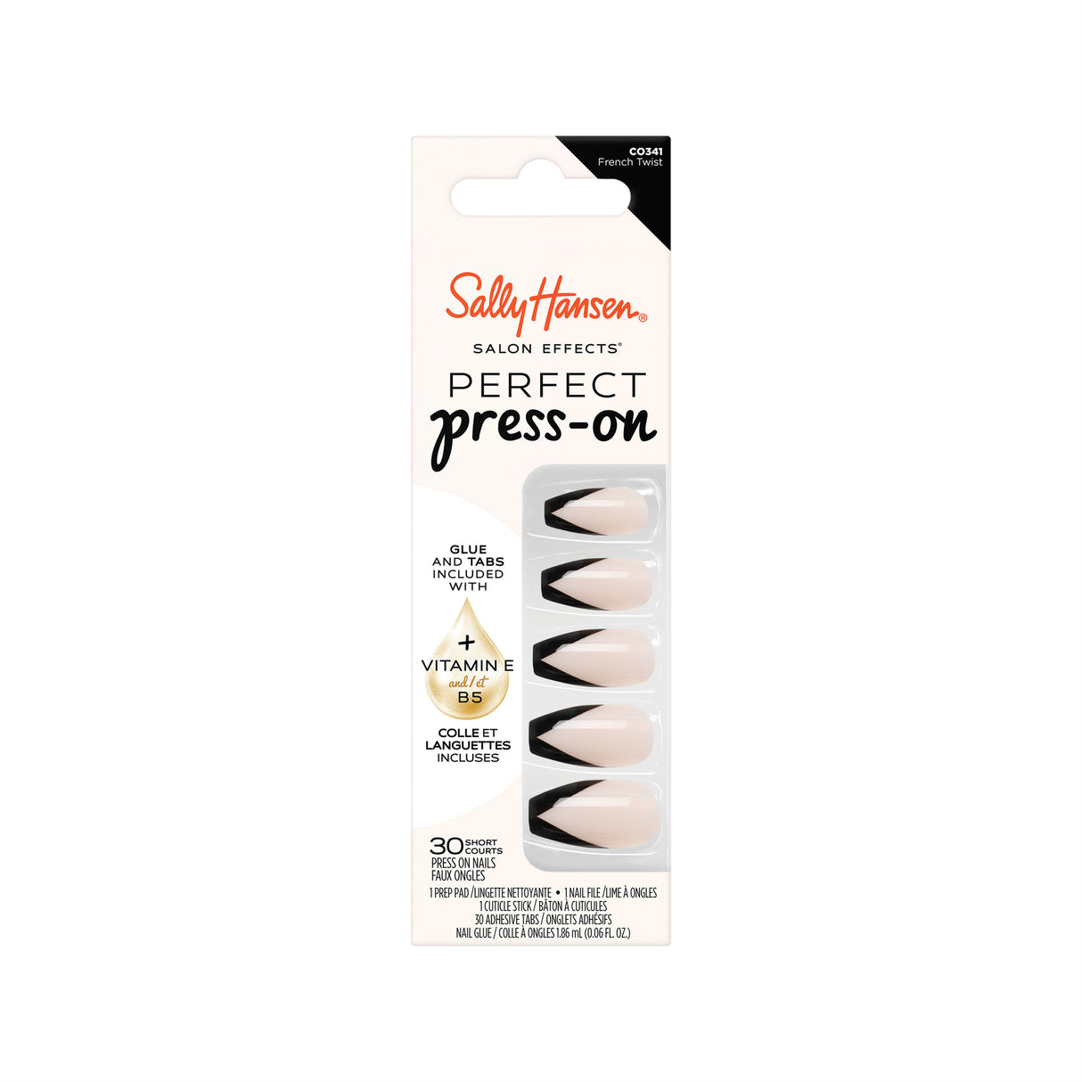 Sally Hansen Perfect Press On Nails French Twist