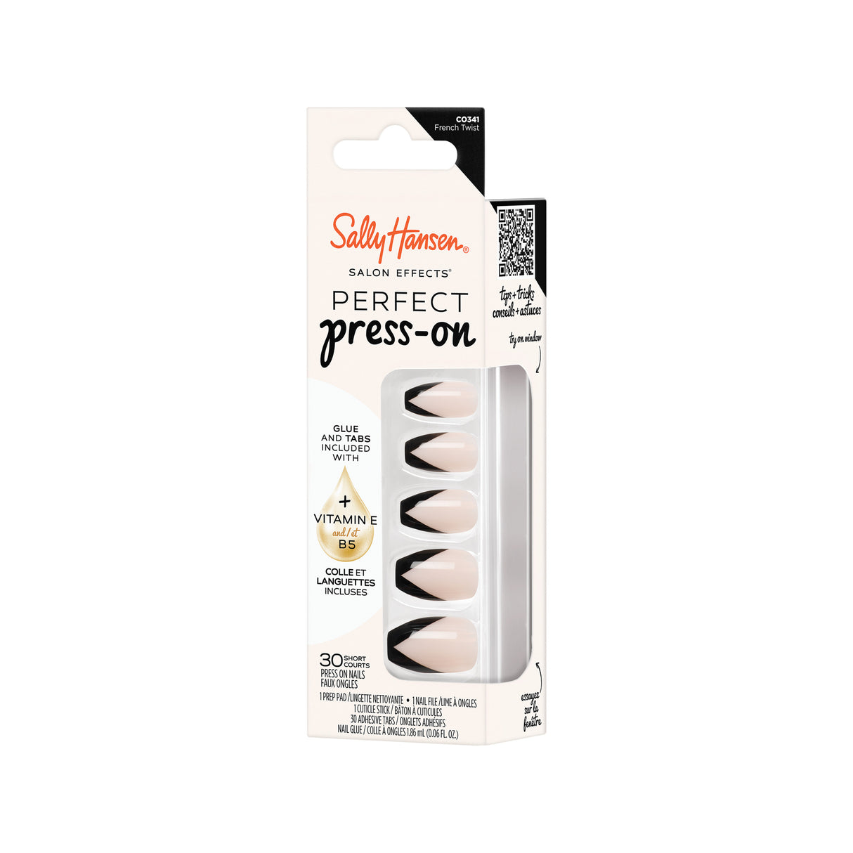 Sally Hansen Perfect Press On Nails French Twist