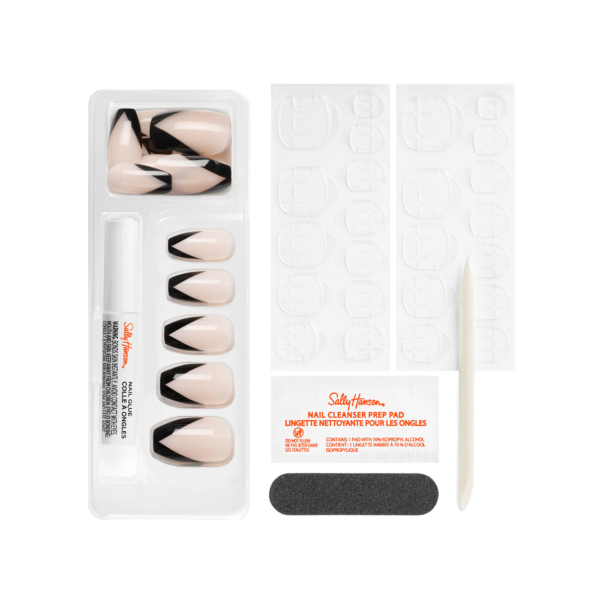 Sally Hansen Perfect Press On Nails French Twist