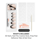Sally Hansen Perfect Press On Nails French Twist