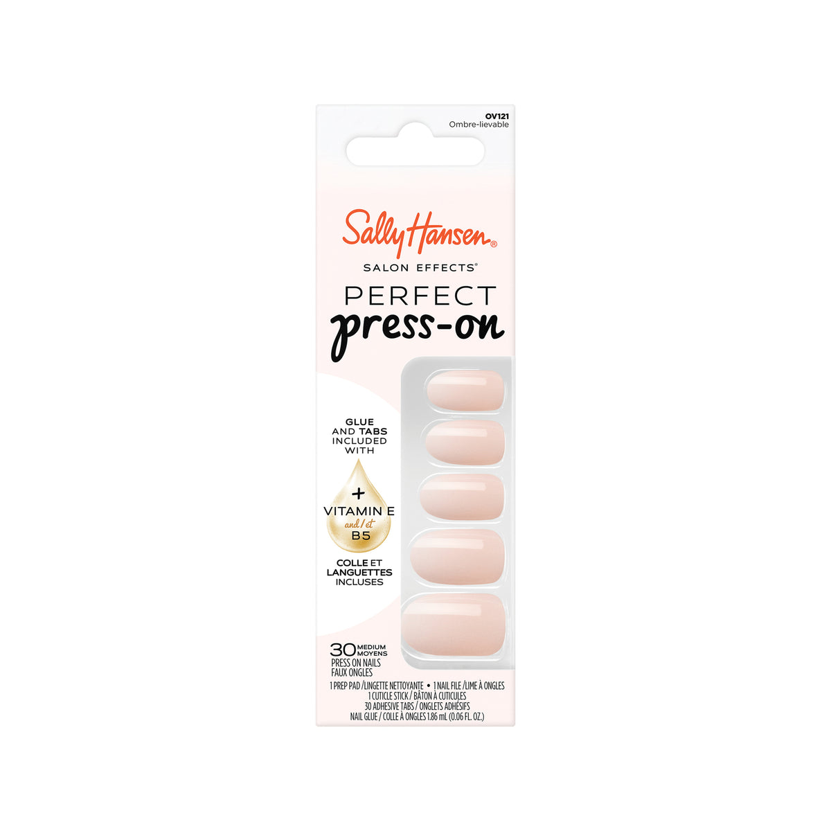 Sally Hansen Perfect Press On Nails Ombre-lievable