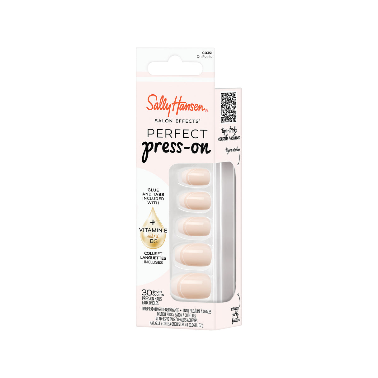 Sally Hansen Perfect Press On Nails On Pointe