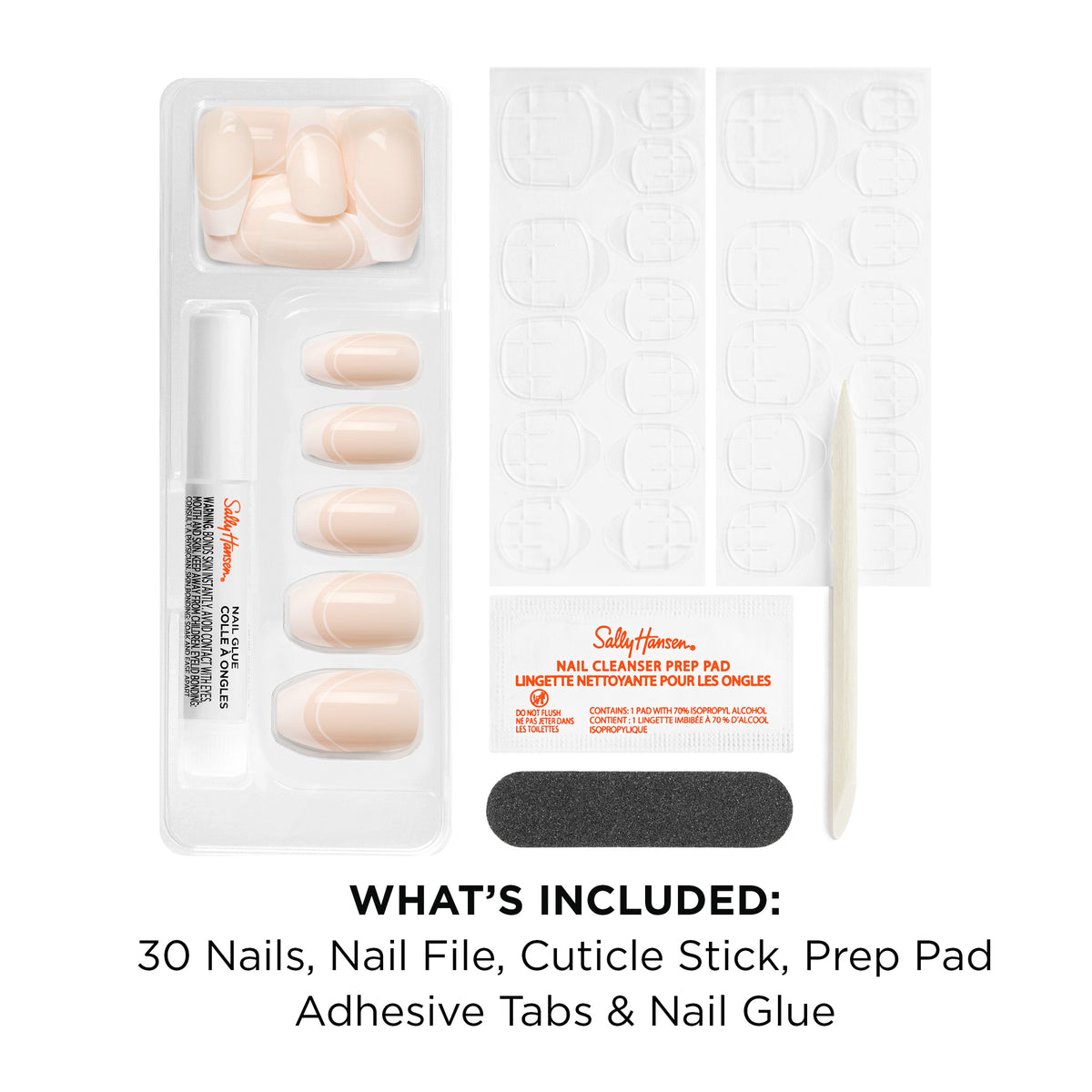 Sally Hansen Perfect Press On Nails On Pointe