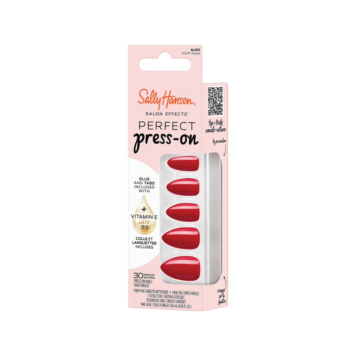 Sally Hansen Perfect Press On Nails ASAP Apple