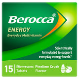 Berocca Energy Pinelime Crush Tablets 15s