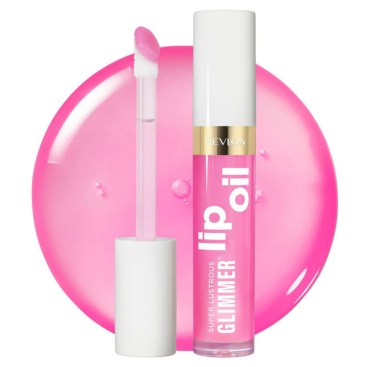 Revlon Super Lustrous Glimmer Lip Oil Glow Mama