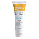 Invisible Zinc Sheer Defence Tinted Moisturiser SPF 50 Medium 50g