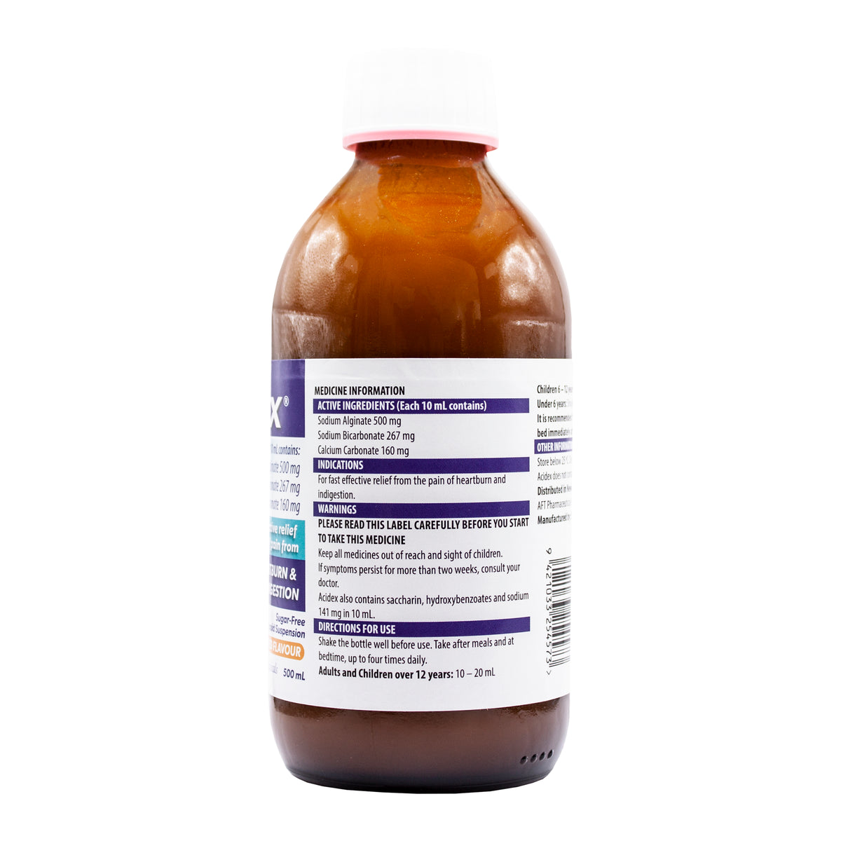 Acidex Heartburn & Indigestion Liquid 500ml – Bargain Chemist