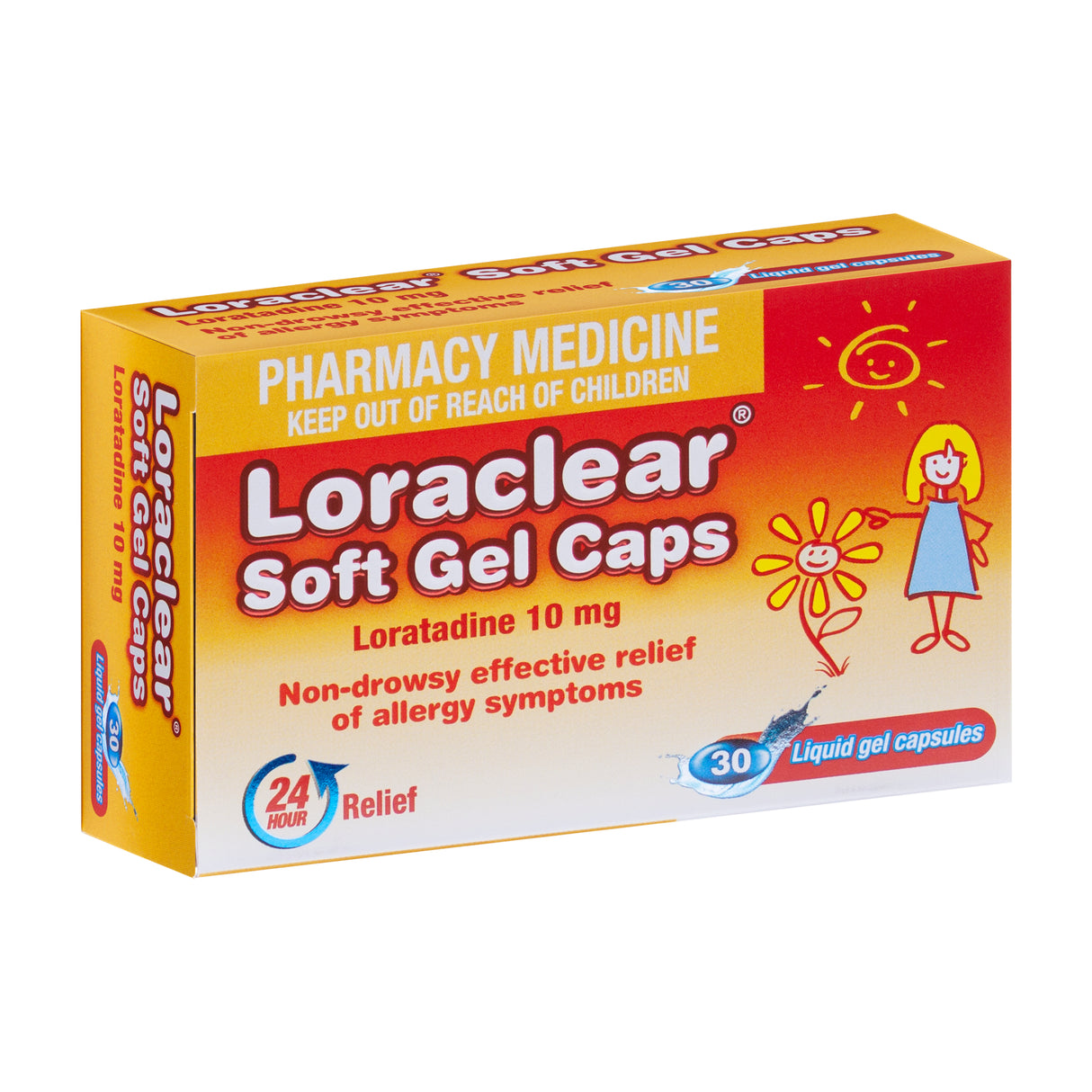 LORACLEAR 10mg Soft Gel Caps 90s