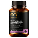 GO Healthy GO Apple Cider Vinegar Supplement 1,000mg with Capsi Slim 60 VCaps