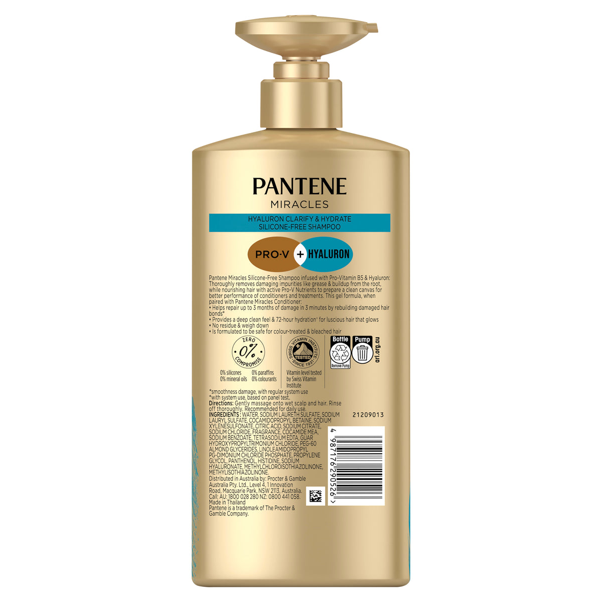 PANTENE Miracles Hyaluron Shampoo 650ml